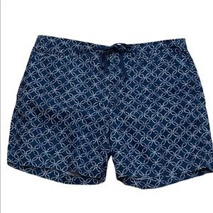 Ralph Lauren - Lauren Jeans Co. - Blue Pattern Casual Shorts Women's Size 12